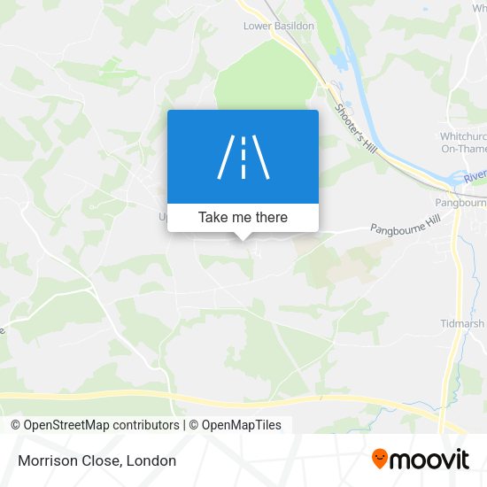 Morrison Close map