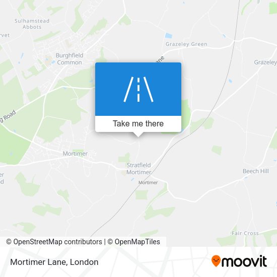 Mortimer Lane map