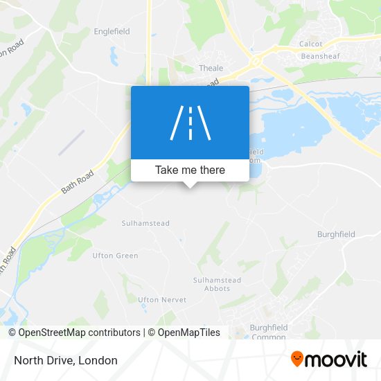 North Drive map
