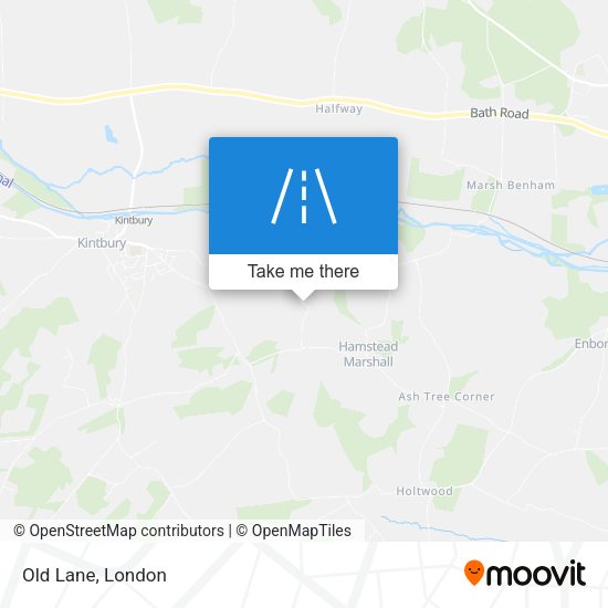 Old Lane map