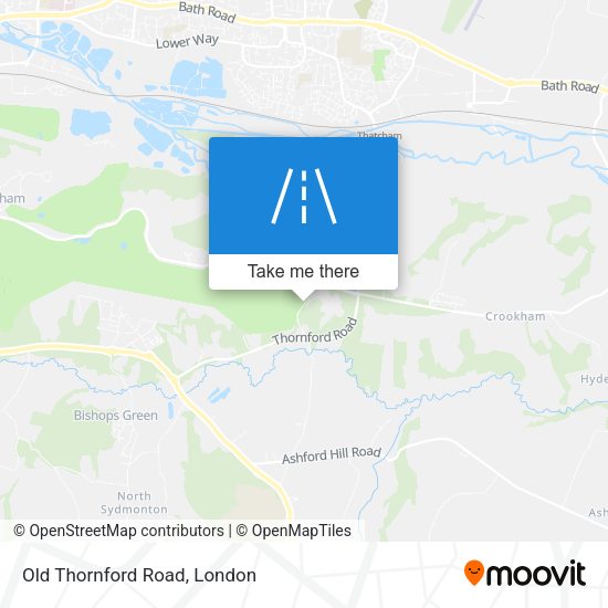Old Thornford Road map