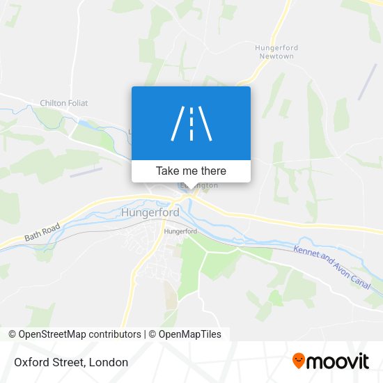 Oxford Street map