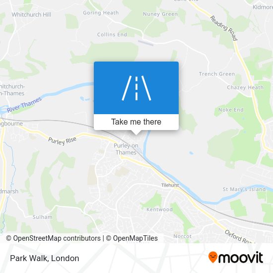 Park Walk map