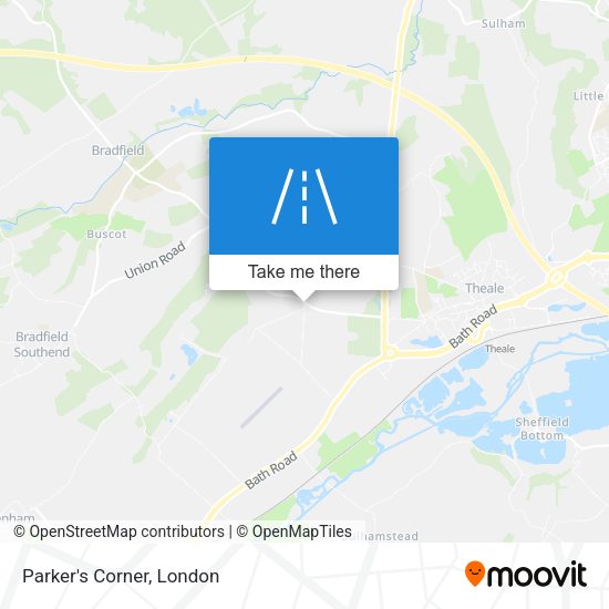 Parker's Corner map