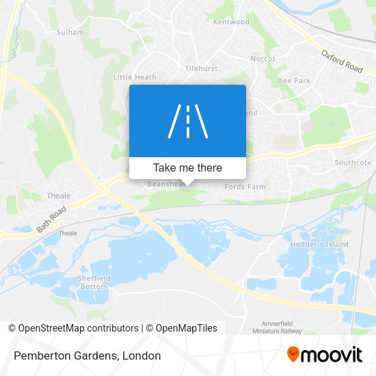 Pemberton Gardens map