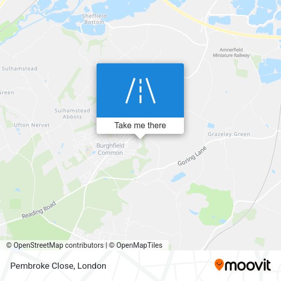 Pembroke Close map