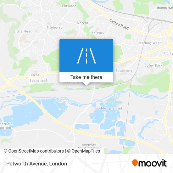 Petworth Avenue map