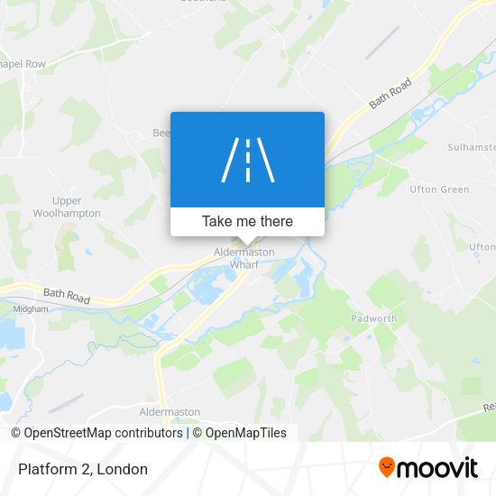 Platform 2 map