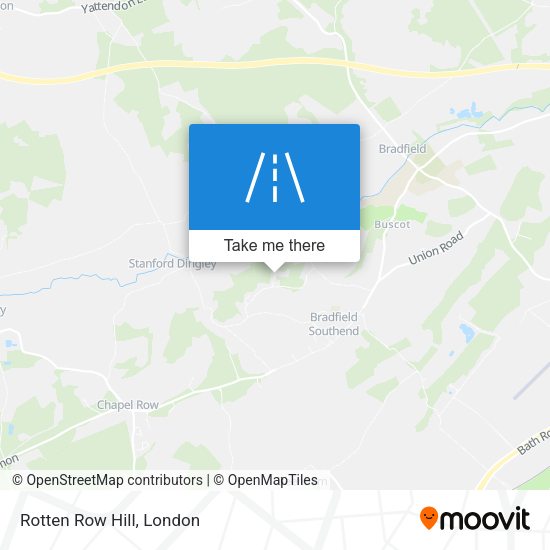 Rotten Row Hill map