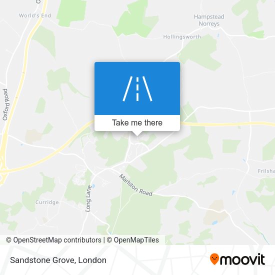 Sandstone Grove map