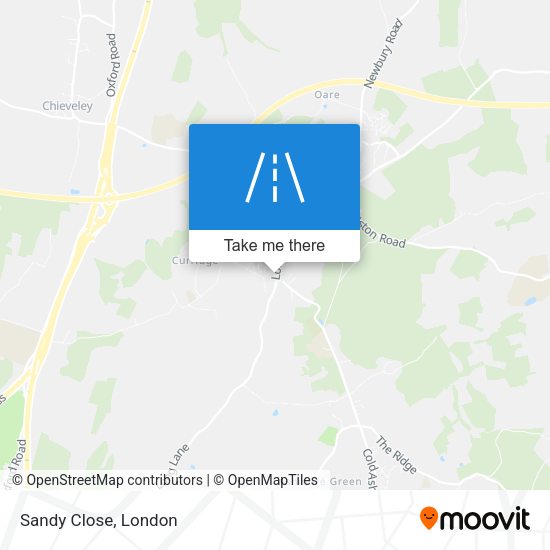 Sandy Close map