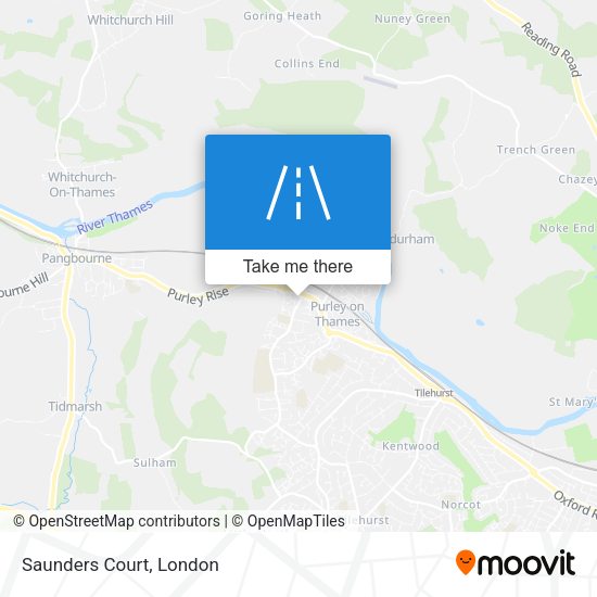 Saunders Court map