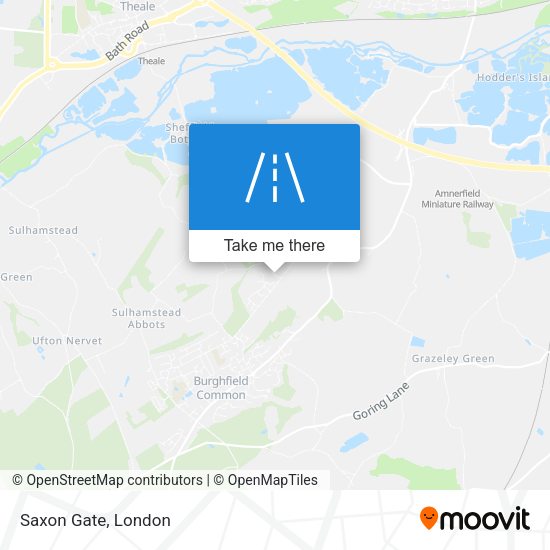 Saxon Gate map