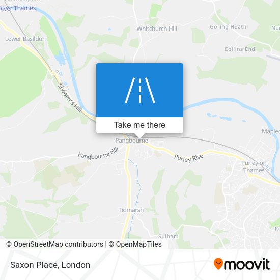 Saxon Place map