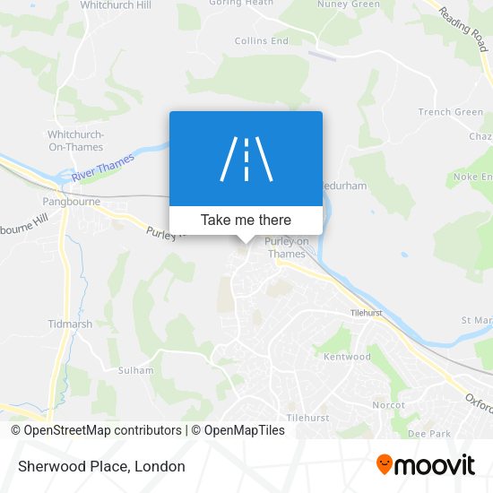 Sherwood Place map