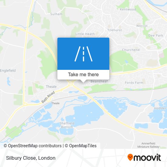 Silbury Close map