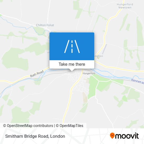 Smitham Bridge Road map