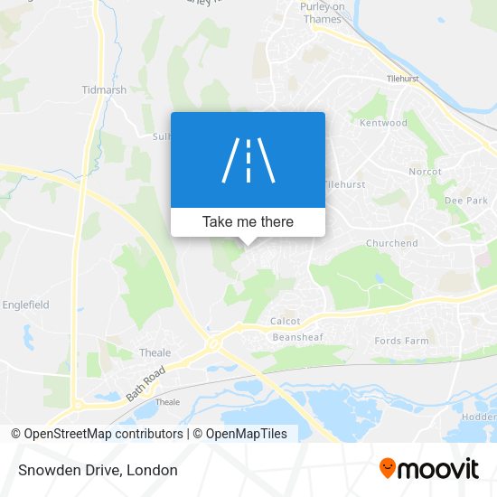 Snowden Drive map