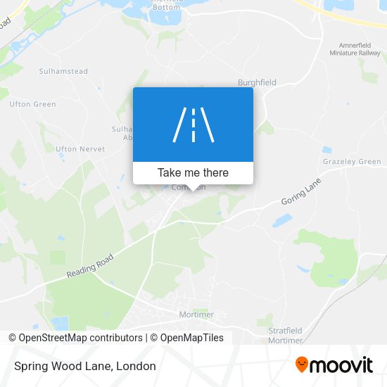 Spring Wood Lane map