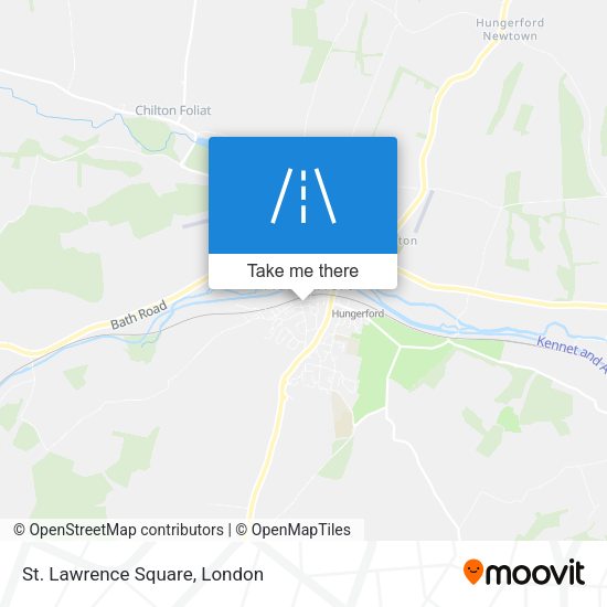 St. Lawrence Square map