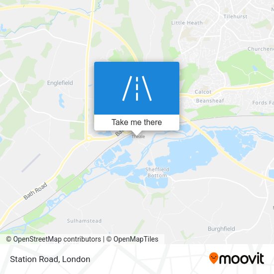 Station Road map