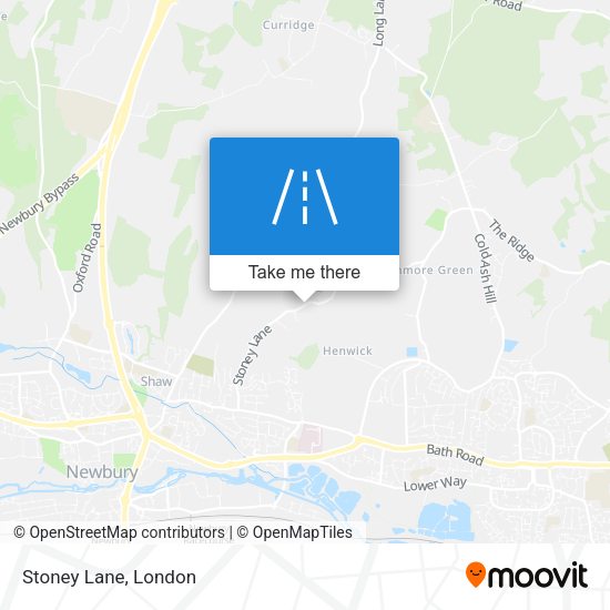 Stoney Lane map