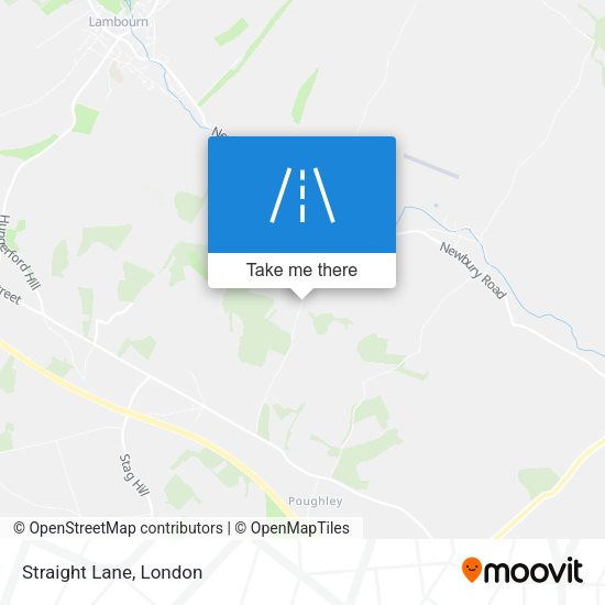 Straight Lane map