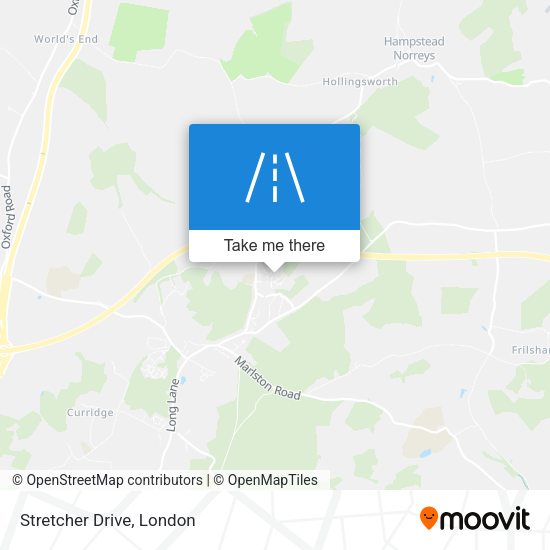Stretcher Drive map