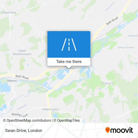 Swan Drive map