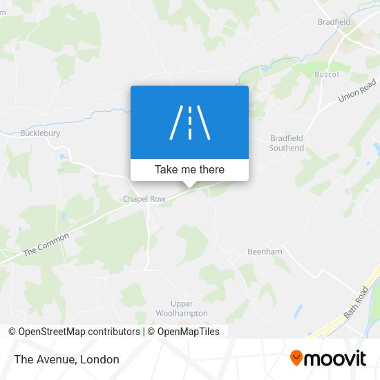 The Avenue map