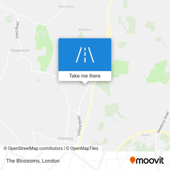The Blossoms map