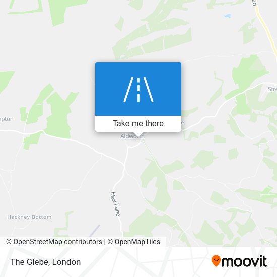 The Glebe map