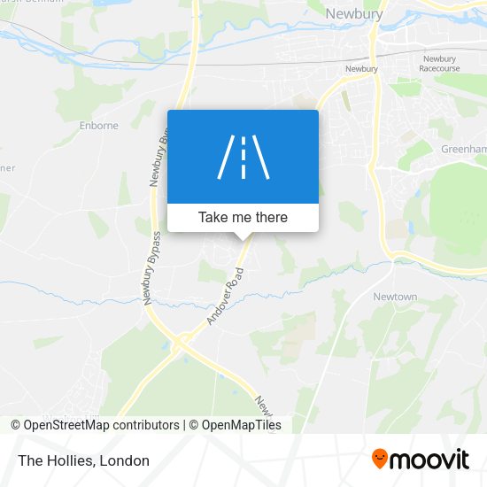 The Hollies map