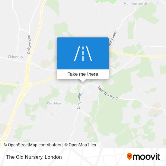 The Old Nursery map