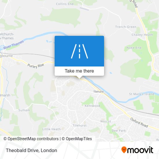 Theobald Drive map
