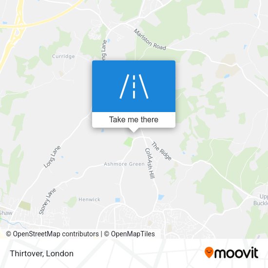Thirtover map