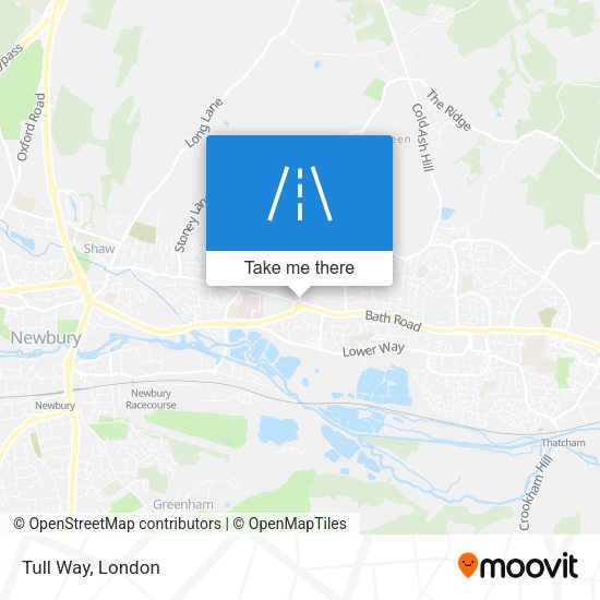Tull Way map