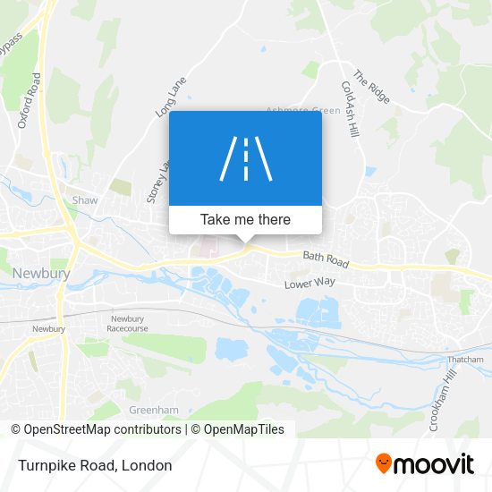 Turnpike Road map