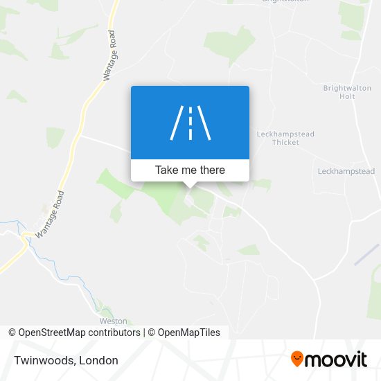 Twinwoods map