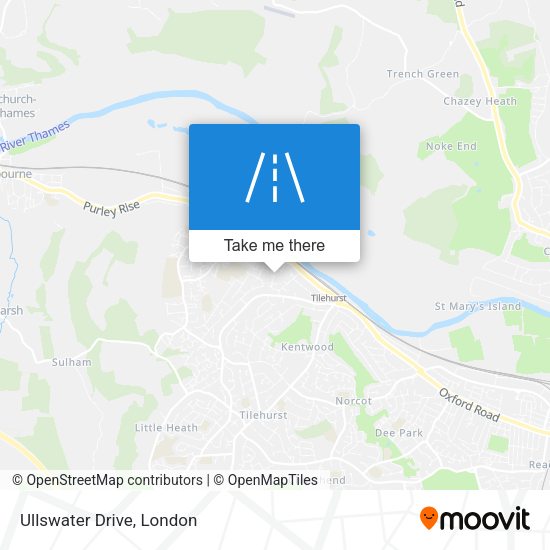 Ullswater Drive map