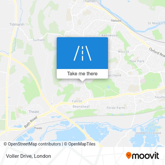 Voller Drive map