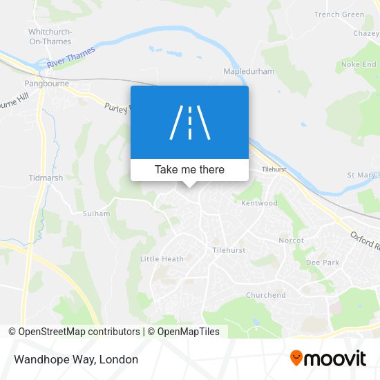 Wandhope Way map