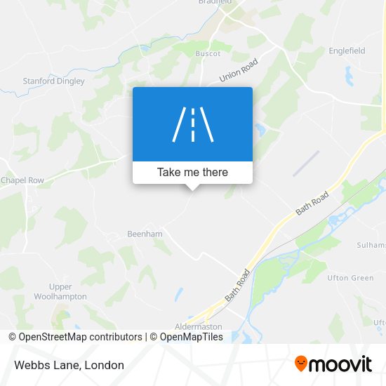 Webbs Lane map