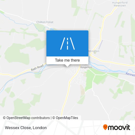 Wessex Close map