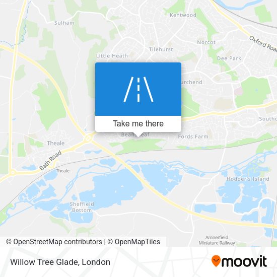 Willow Tree Glade map