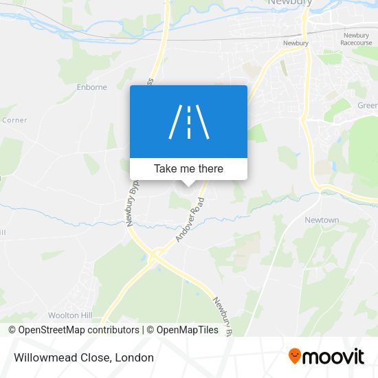 Willowmead Close map