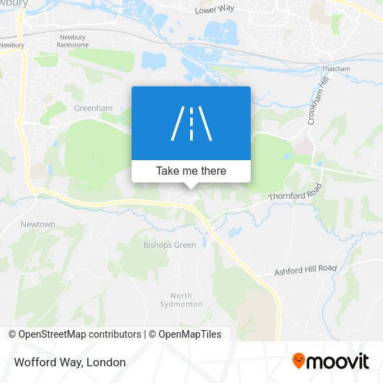 Wofford Way map