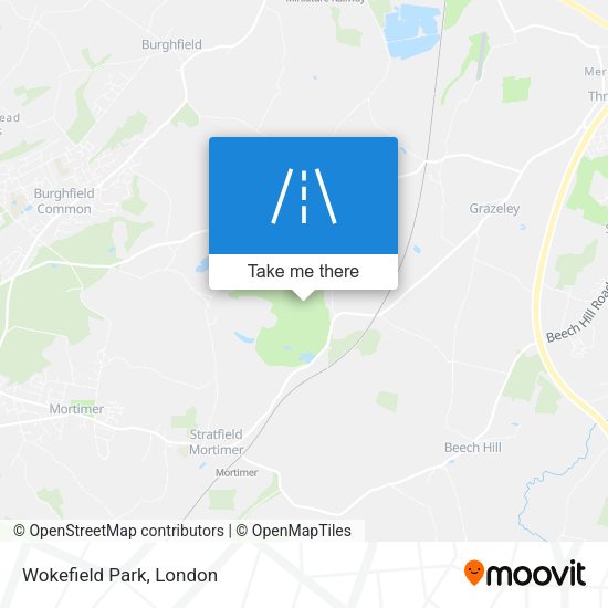 Wokefield Park map