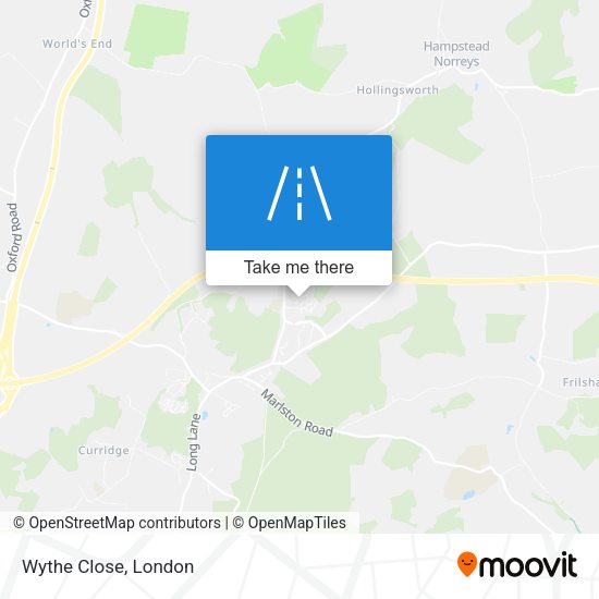 Wythe Close map