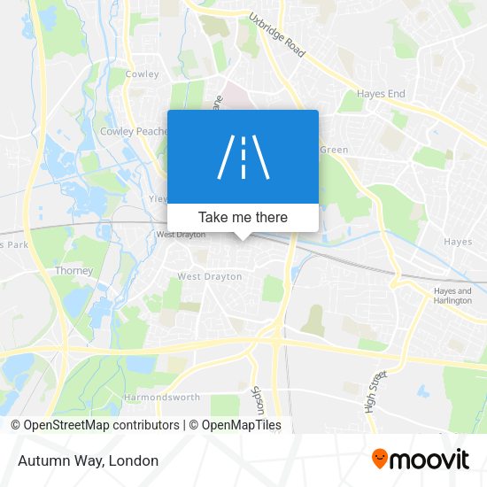 Autumn Way map